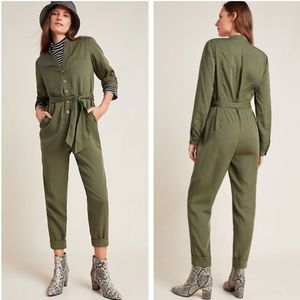 Anthropologie Preston Utility Jumpsuit